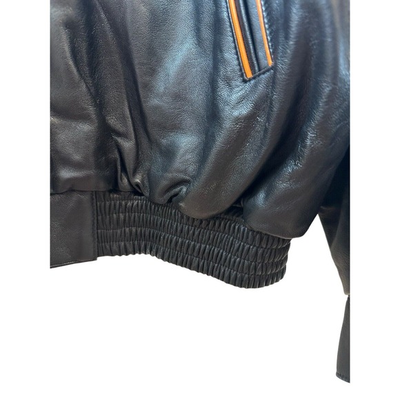 Vintage JH Design Boston Market Leather Jacket XXL Premier Edition USA Promo HTF - Picture 8 of 16